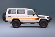 Broome body stripe kit - J75 Series Toyota Land Cruiser Troop Carrier TRD colours vehicle