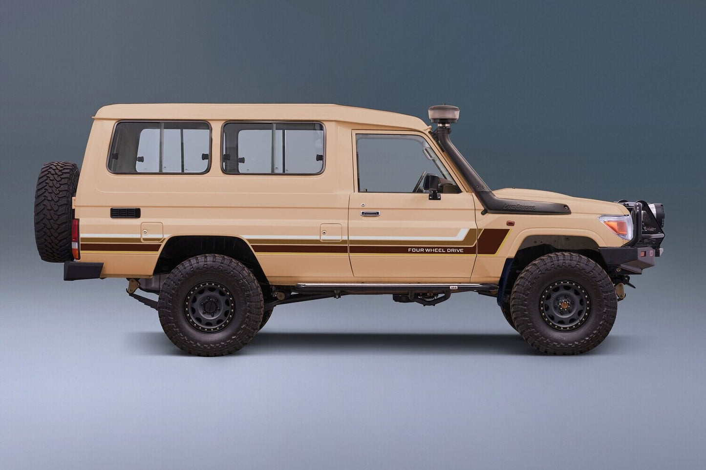 Touge source image 7 for Decal Body Stripe Kit (Renmark Type-1) - 78 Series Troop Carrier (1999-)