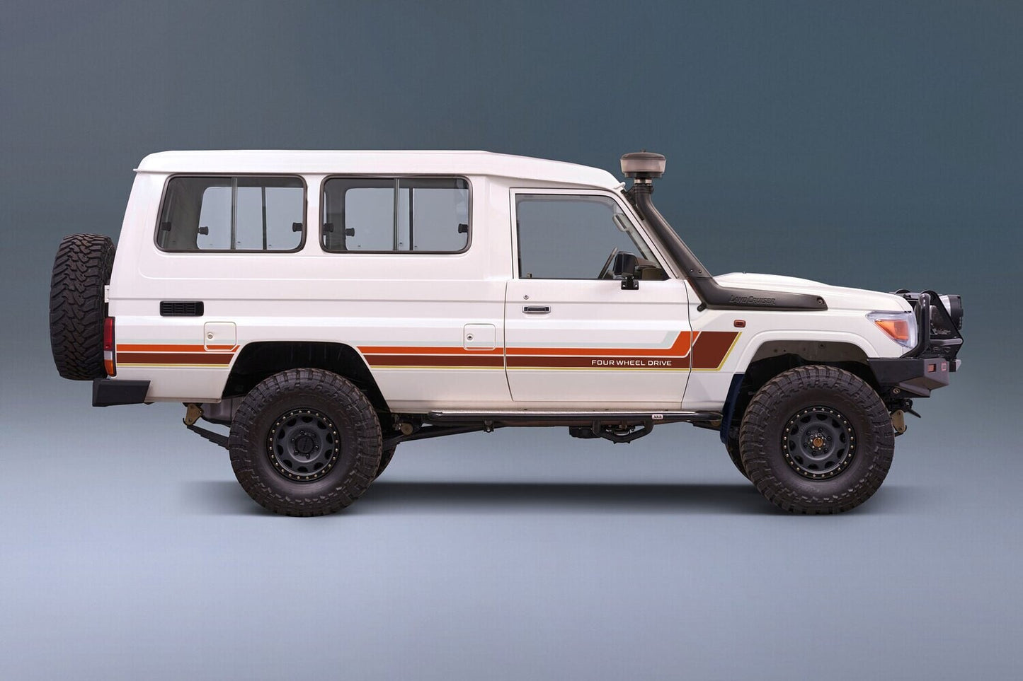 Touge source image 3 for Decal Body Stripe Kit (Renmark Type-1) - 78 Series Troop Carrier (1999-)