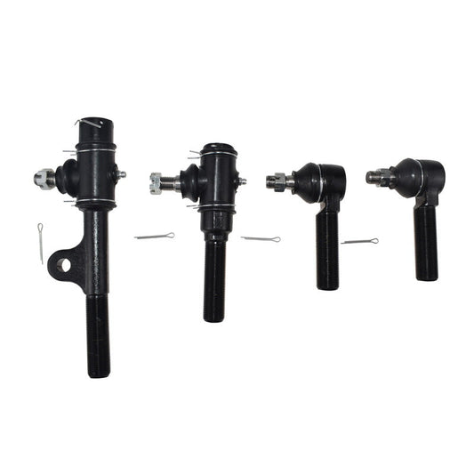 Toyota Land Cruiser 4 Pcs Steering Tie Rod End Kit - Suitable for Landcruiser 76, 78, 79 Series, FZJ78, HZJ78, FZJ79, HZJ79, FZJ76