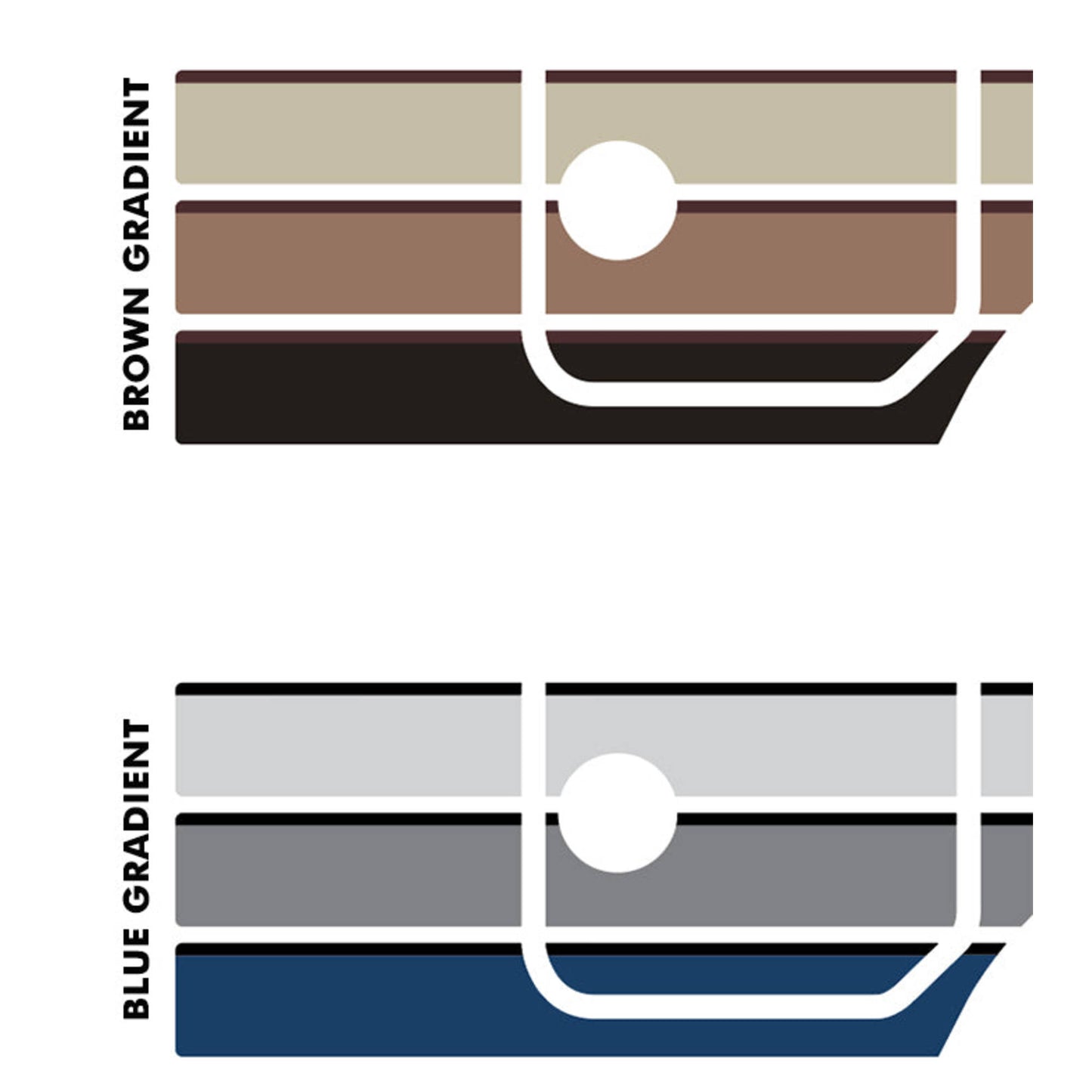 Decal Body Stripe Kit (Brussels) - 73/74 Series (1984–1990)