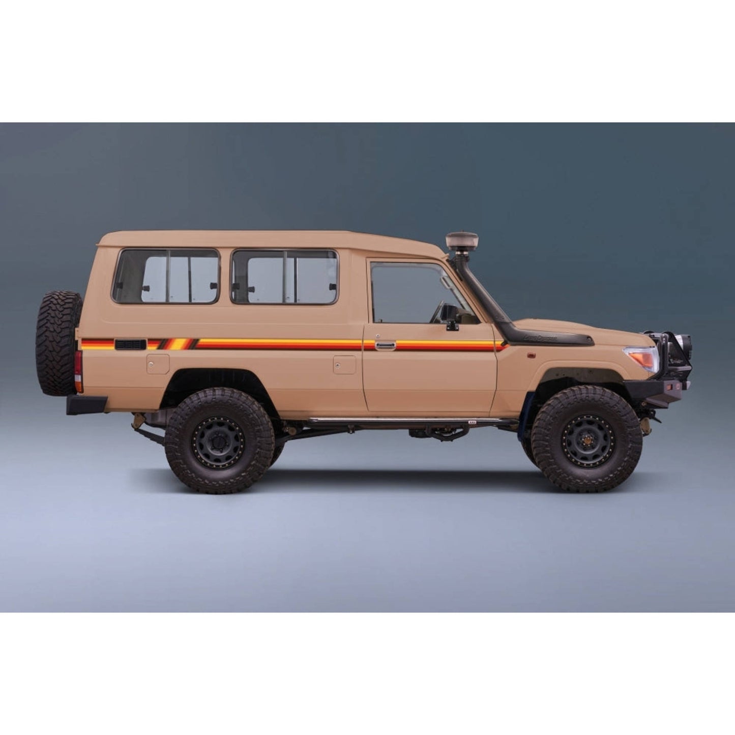 Decal Body Stripe Kit (Cooma) for the Toyota LandCruiser 78 Series Troop Carrier (1999-)