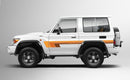 70 Series Land Cruiser Decal Body Stripe Kit (Ballina) -  71 Series (2023-)