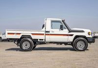 70 Series Land Cruiser Decal Body Stripe Kit (Broome Lite) - 75/79 Series Single Cab (1985-)
