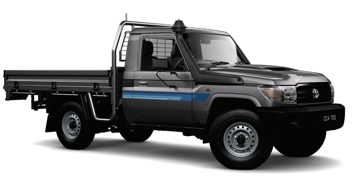70 Series Land Cruiser Decal Body Stripe Kit (Broome Lite) - 75/79 Series Single Cab (1985-)