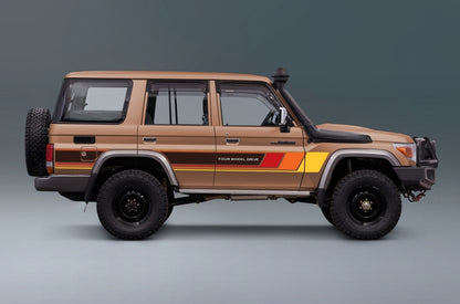 70 Series Land Cruiser Decal Body Stripe Kit (Cobar) - 76 Series (2007-)
