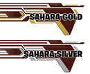70 Series Land Cruiser Decal Body Stripe Kit (Doha) - 79 Series Dual Cab (2012-)