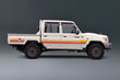 70 Series Land Cruiser Decal Body Stripe Kit (Limited Edition Renmark) - 79 Series Dual Cab (2012-)