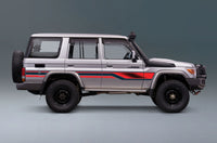 70 Series Land Cruiser Decal Body Stripe Kit (Mecca) - 76 Series (2007-)