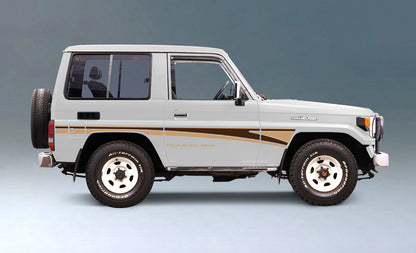 70 Series Land Cruiser Decal Body Stripe Kit (Narrabri) -  71 Series/Bundera (1984–)