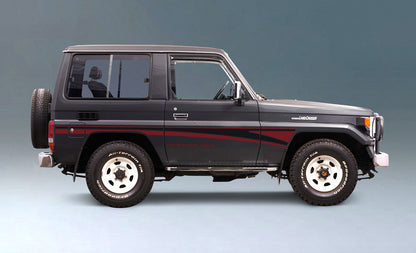70 Series Land Cruiser Decal Body Stripe Kit (Narrabri) -  71 Series/Bundera (1984–)