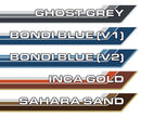 70 Series Land Cruiser Decal Body Stripe Kit (Renmark) - 76 Series (2007-)