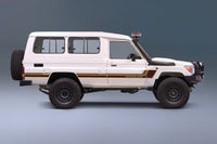 70 Series Land Cruiser Decal Body Stripe Kit (Renmark Type-1) - 78 Series Troop Carrier (1999-)