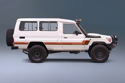 70 Series Land Cruiser Decal Body Stripe Kit (Renmark Type-1) - 78 Series Troop Carrier (1999-)
