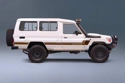 70 Series Land Cruiser Decal Body Stripe Kit (Renmark Type-1) - 78 Series Troop Carrier (1999-)