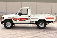 70 Series Land Cruiser Decal Body Stripe Kit (Tenterfield) - 75 Series Single Cab (1985-1999)