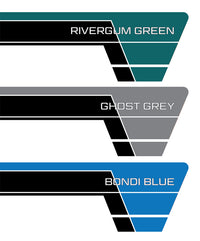 70 Series Land Cruiser Decal Body Stripe Kit (Toowoomba) - 75 Series Single Cab (1985-1999)