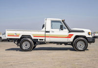 70 Series Land Cruiser Decal Body Stripe Kit (Townsville) - 79 Series Single Cab (1999-)