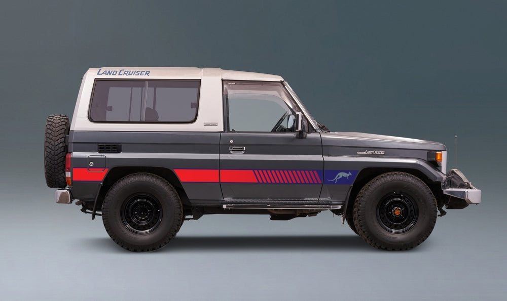 70 Series Land Cruiser Decal Body Stripe Kit (Uluru) - 73/74 Series (1984–1990)