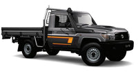 70 Series Land Cruiser Decal Body Stripe Kit (York) - 75/79 Series Single Cab (1985-)
