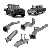70 Series Land Cruiser Extreme Duty 4 Turbo Back Exhaust - 79 Series Dual Cab (2012 - 2024)