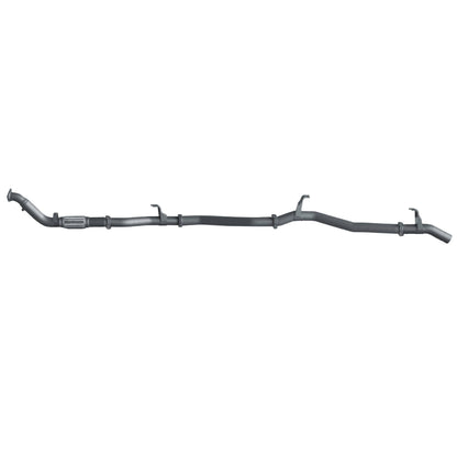 70 Series Land Cruiser Extreme Duty Exhaust - 76 Series Wagon with Auxiliary Fuel Tank (01/2007 - 10/2016)