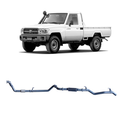 70 Series Land Cruiser Extreme Duty Exhaust - 79 Series 4.2L 1HZ (10/1999 - 01/2007)