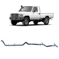 70 Series Land Cruiser Extreme Duty Exhaust - 79 Series 4.2L 1HZ (10/1999 - 01/2007)
