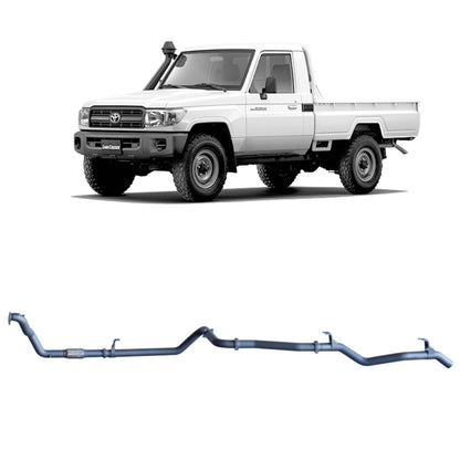 70 Series Land Cruiser Extreme Duty Exhaust - 79 Series 4.2L 1HZ (10/1999 - 01/2007)
