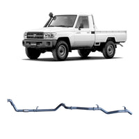 70 Series Land Cruiser Extreme Duty Exhaust - 79 Series 4.2L 1HZ (10/1999 - 01/2007)