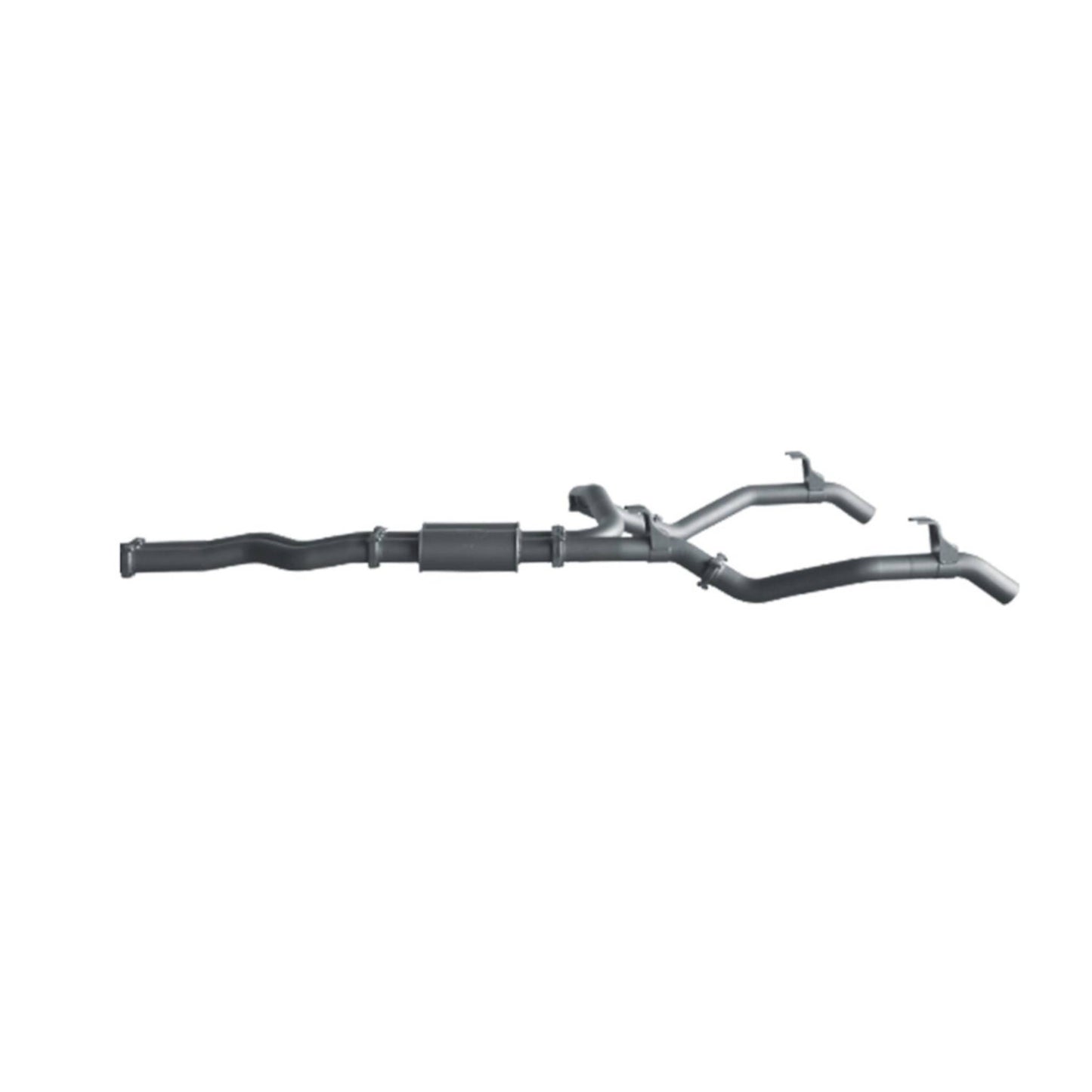 70 Series Land Cruiser Extreme Duty Twin Exhaust - 76 Series Wagon (11/2016 - On)