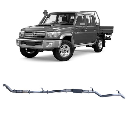 Toyota Land Cruiser Redback Extreme Duty Exhaust for Toyota Landcruiser 79 Series Double Cab (01/2012 - 10/2016)