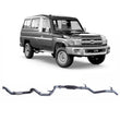 Extreme Duty 3" Turbo Back Exhaust for the Toyota LandCruiser 78 Series Troop Carrier (03/2007 - 10/2016) (view 2)
