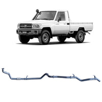 Extreme Duty 3" Exhaust - 79 Series 4.2L 1HZ (10/1999 - 01/2007)