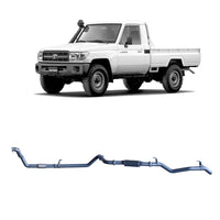 Extreme Duty 3" Exhaust - 79 Series 4.2L 1HZ (10/1999 - 01/2007)
