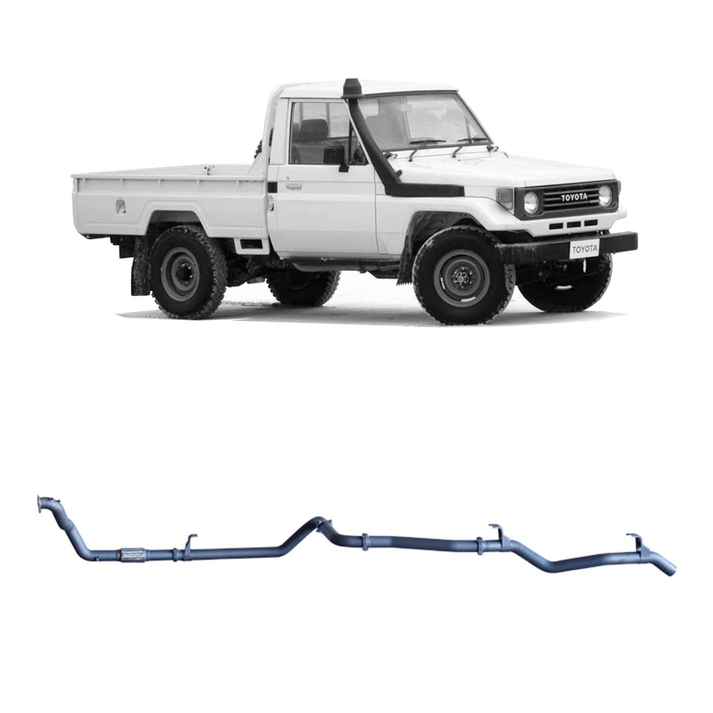 Extreme Duty 3" Exhaust - 75/78 Series