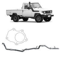 Extreme Duty 3" Exhaust - 75/78 Series