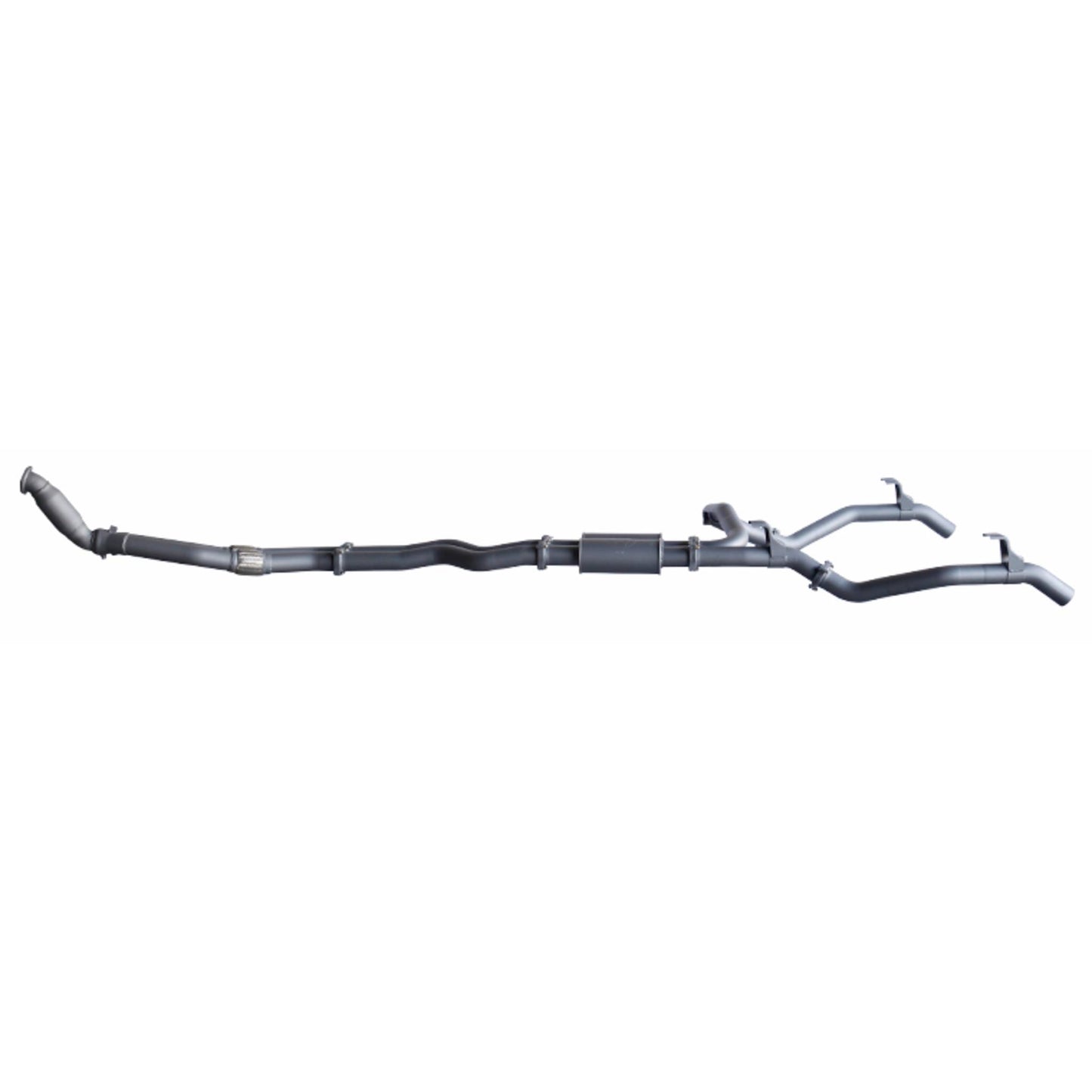 Extreme Duty 3" Twin Turbo Back Exhaust - 79 Series Dual Cab (10/2012 - 10/2016)
