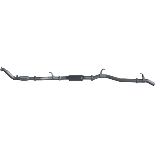 Extreme Duty 3" Turbo Back Exhaust - 76 Series Wagon w/ Auxiliary Fuel Tank (01/2007 - 10/2016)