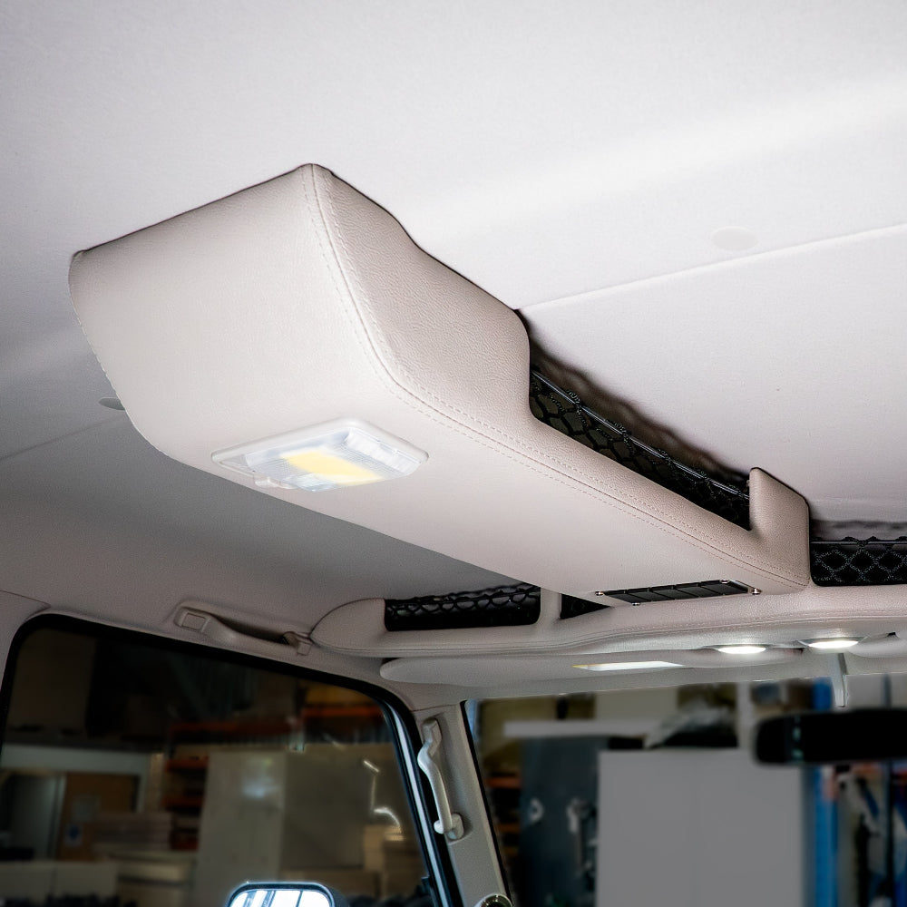 T-Shape Roof Console Extension fitted to a 70 Series LandCruiser
