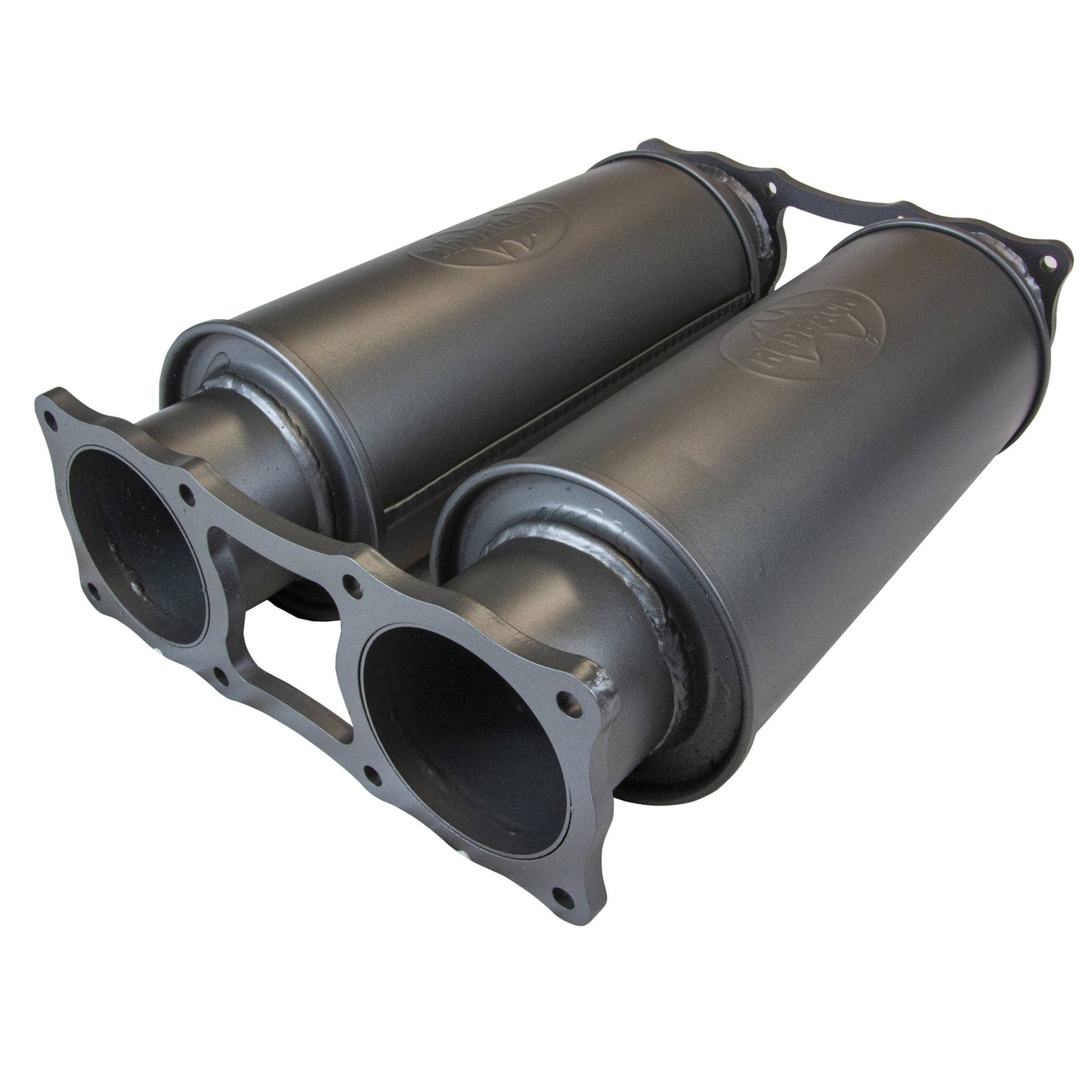 Extreme Duty Twin 4" Turbo Back Exhaust w/ Resonator - 79 Series Dual Cab