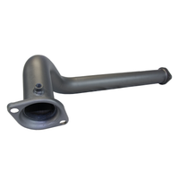 Extreme Duty 3" Factory Dump Pipe Back Exhaust for the Toyota LandCruiser 78 Series 4.2L TD (01/2001 - 01/2007) (view 11)