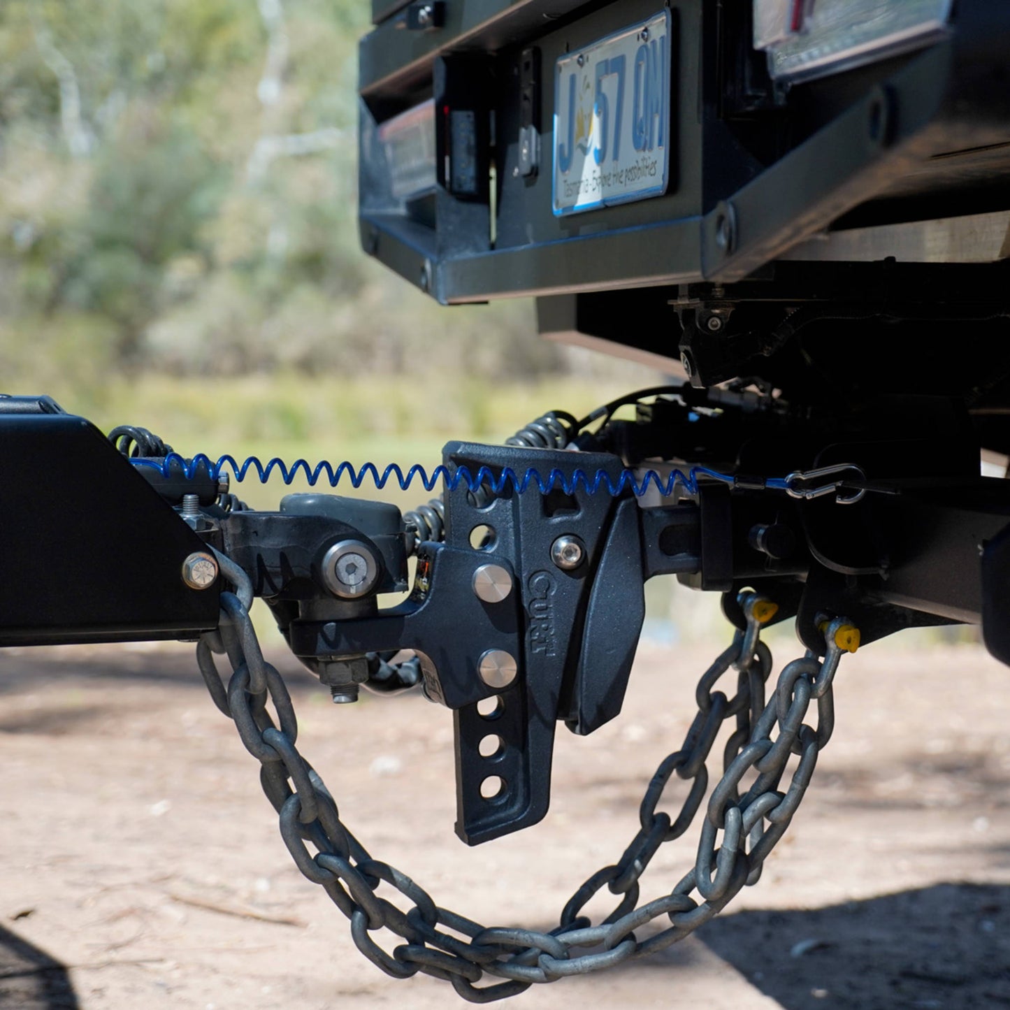 CURT Rebellion XD ShockDrop Ball Mount Kit (view 4)